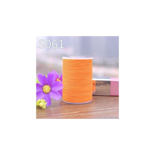 Professional 3 Strands Waxed Lined Thread 0.65mm 85M hand sewing leathercraft - Picture 23 of 49