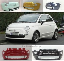 STOßSTANGE VORNE LACKIERT IN WUNSCHFARBE NEU für Fiat 500 2007-2015 