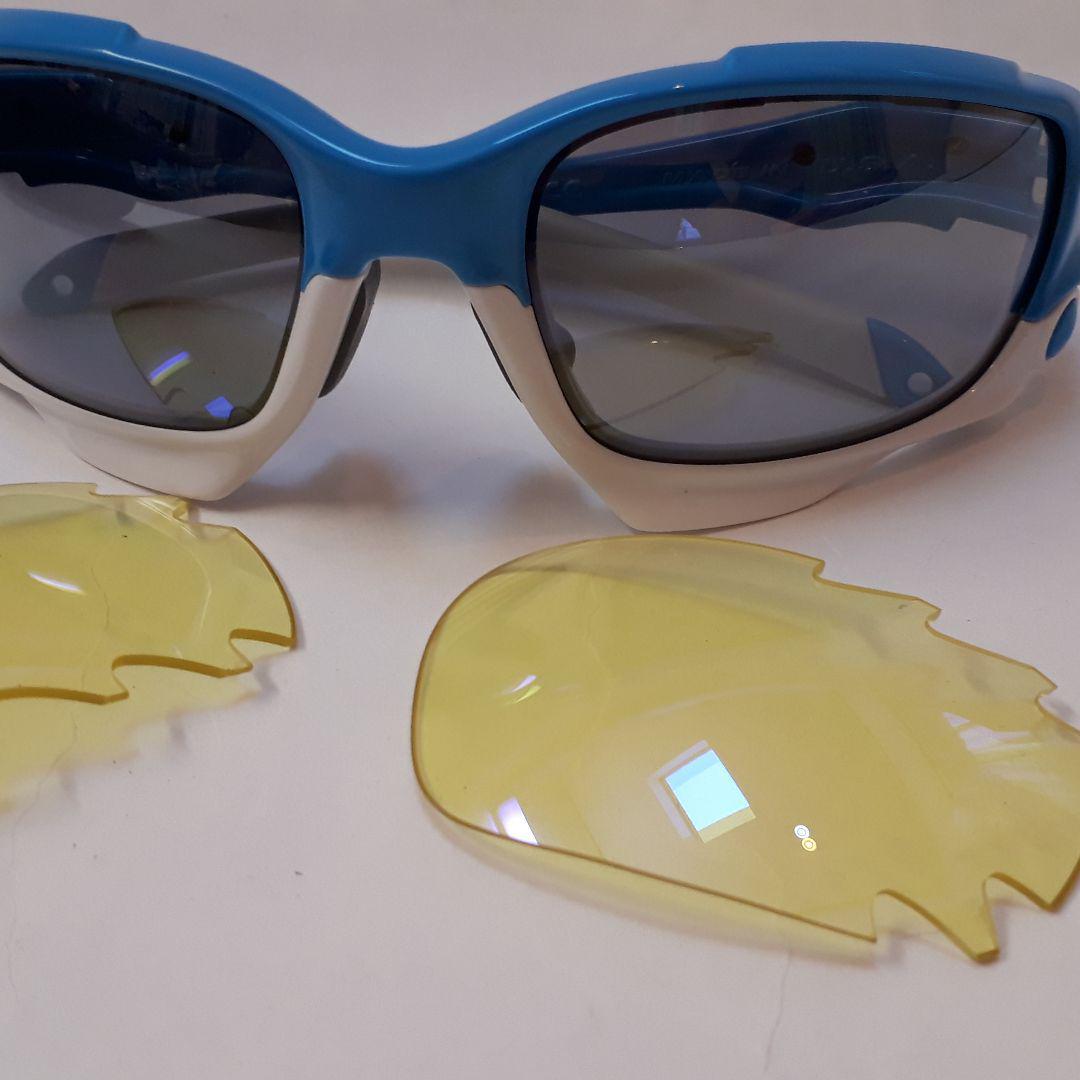 Oakley Men'S Sunglasses Racing Jaket Light Blue White | eBay