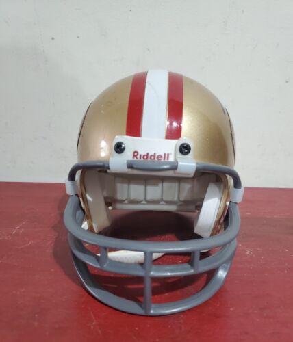 San Francisco 49ers Riddell Mini Casco FIRMATO - Foto 2 di 5