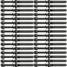 3/16 Black Cable Railing Hardware,Cable Railing System Kit,Stud Tensioner 50p...