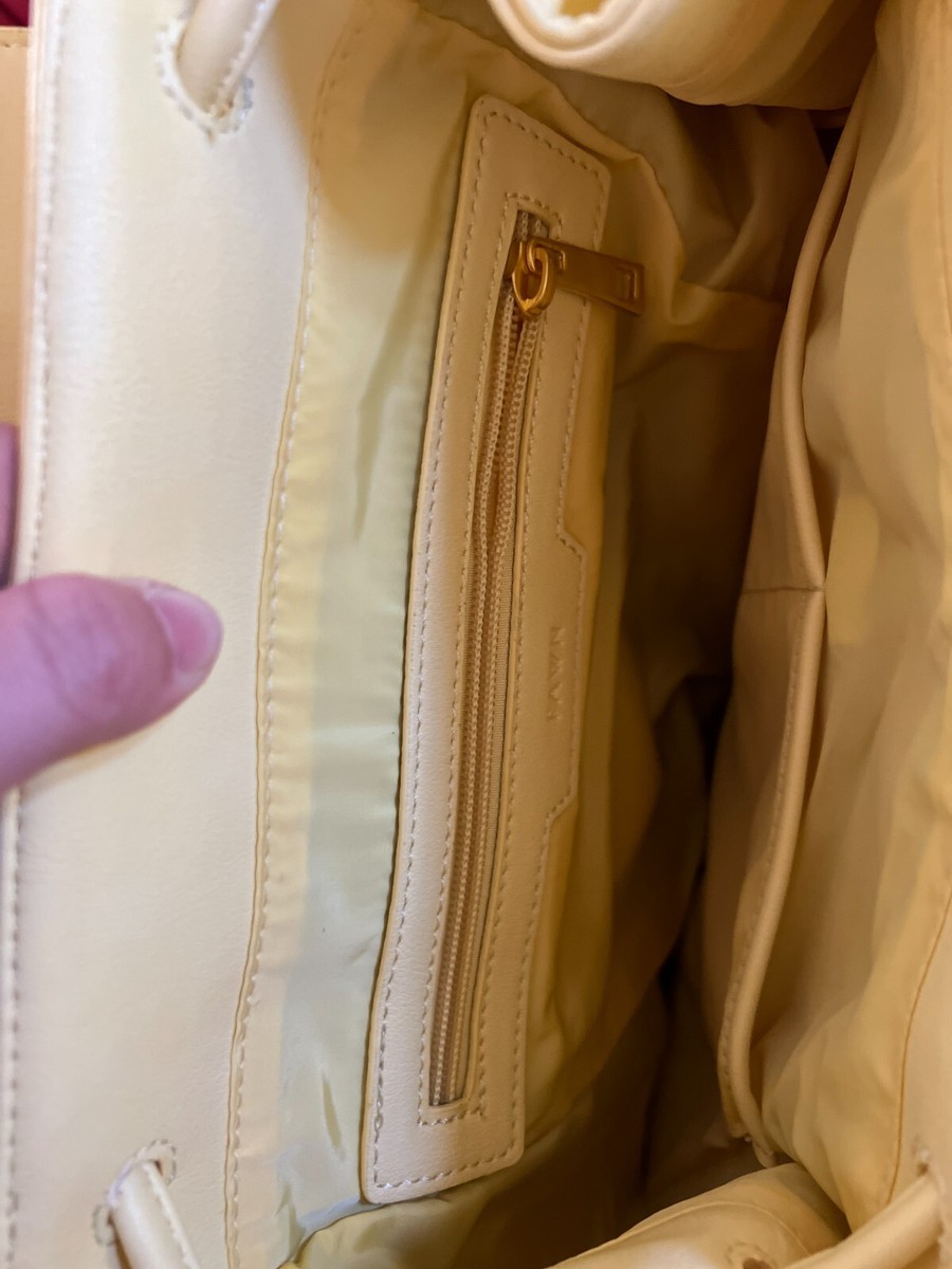 MSRP: $120.00 Fawn Design Cinch Backpack Color - Citron  display picture 1