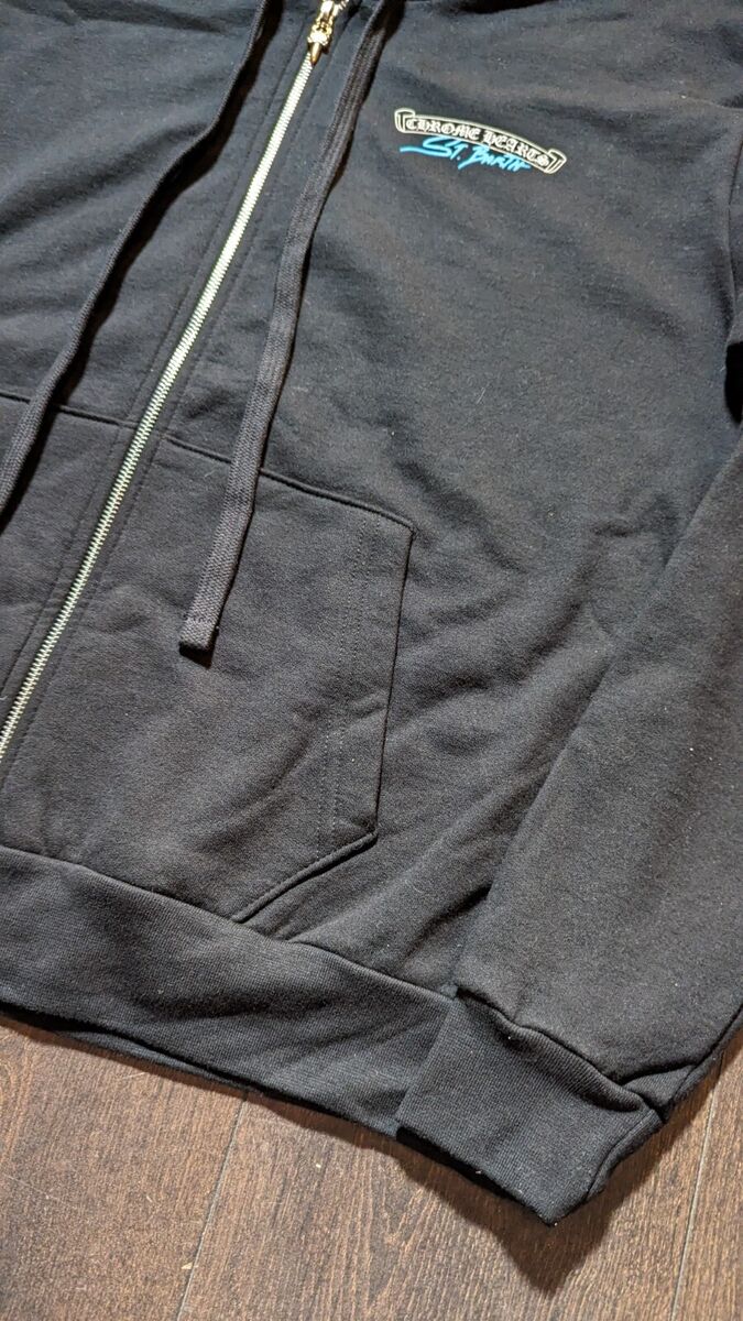 Chrome Hearts St. Barth Exclusive Black Zip Hoodie Small | eBay Chrome Hearts St. Barth Exclusive Black Zip Hoodie Small | eBay