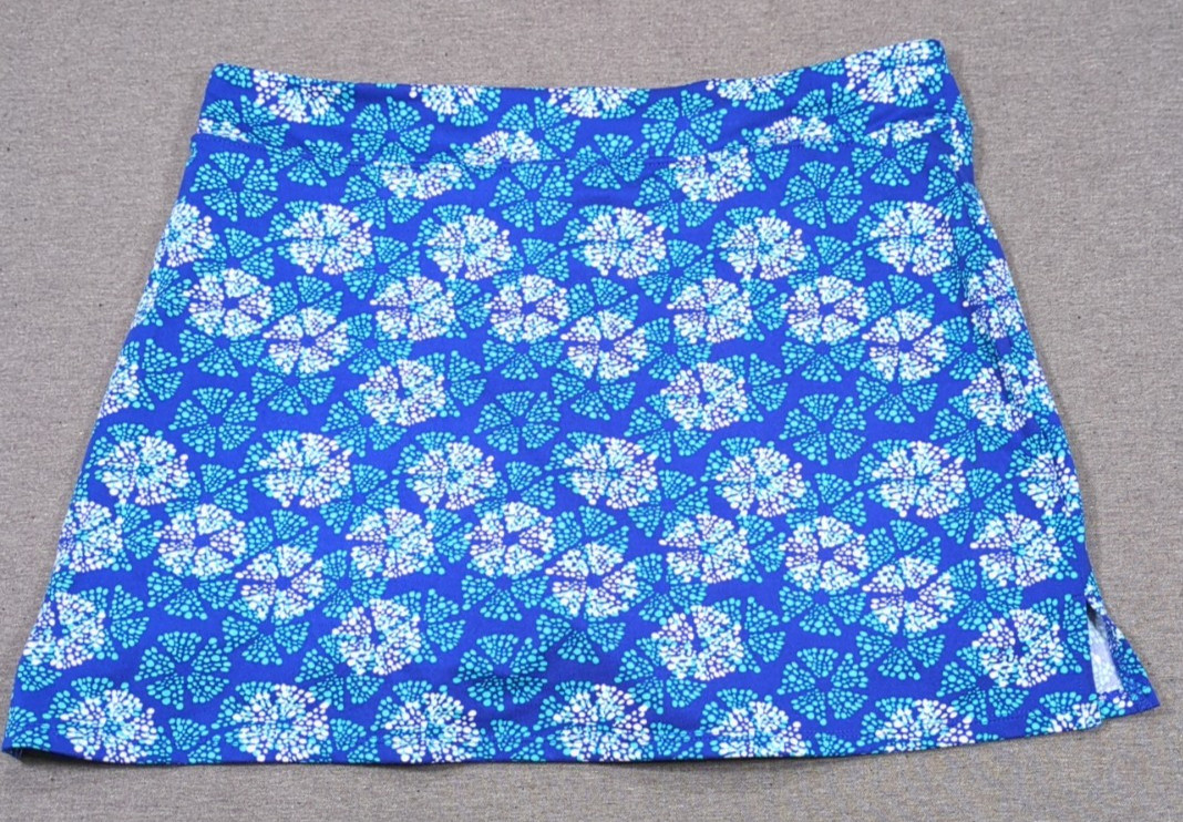 Tranquility Tech Active Pull-On Skort Blue Aqua W… - image 2