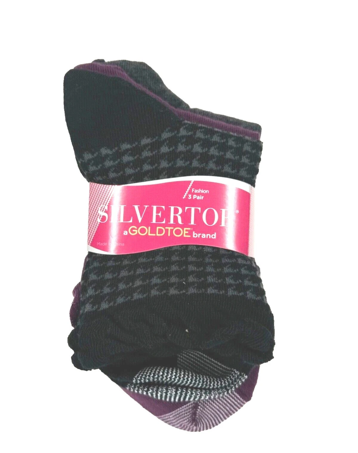 Calcetines de Mezcla de algodón de espiga para Mujeres