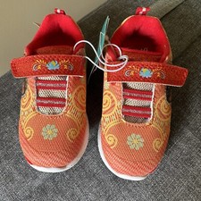 Disney Junior Elena of Avalor Niñas Tenis Talla 7 Princesa Zapato Atlético Sin Corbata