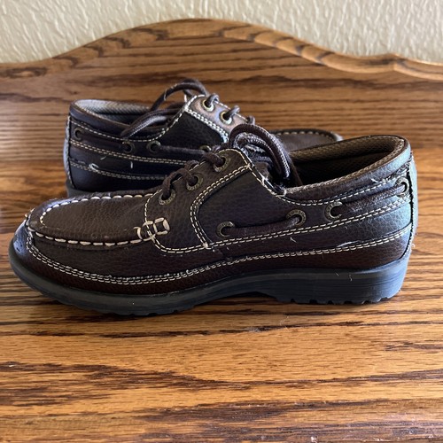 Sperry Top-Sider Boys Youth Brown Loafers Casual Shoes Size 3W - Picture 2 of 11