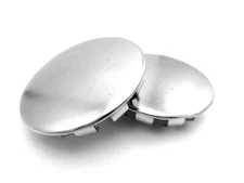 1 1/2" Round Hole Nickel Plated Steel Caps For Pipe Pole Boat All Weather 1 1/2"