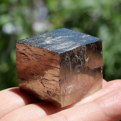 Mineral Specimen: Pyrite Cube from Spain (PYR18)