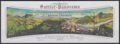 Masterpieces of the Österreichische F-EX54585 AUSTRIA OSTERREICH MNH 2005 ART PAINTING SATTLER