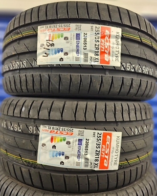 2X NEW KUMHO PS71 ECSTA 255/35 ZR18 XL 94Y CAR UHP TYRES 255 35 18