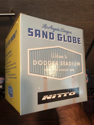 Dodgers SGA 2018 Welcome To Dodger Stadium Sand Globe.