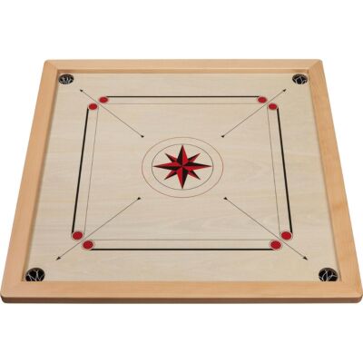 Carrom   Erlenholz 82x82 cm