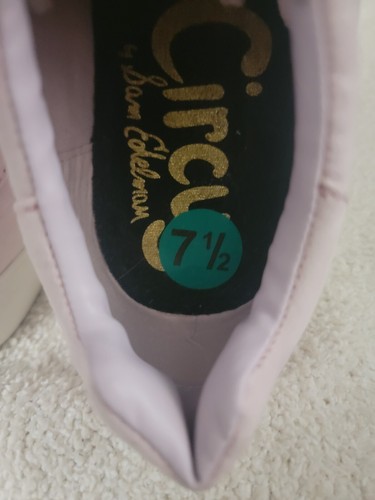 Circus By Sam Edelman Pink Pom Pom Carmela Fashion Sneaker Women Size 7.5 - NEW - Picture 8 of 9