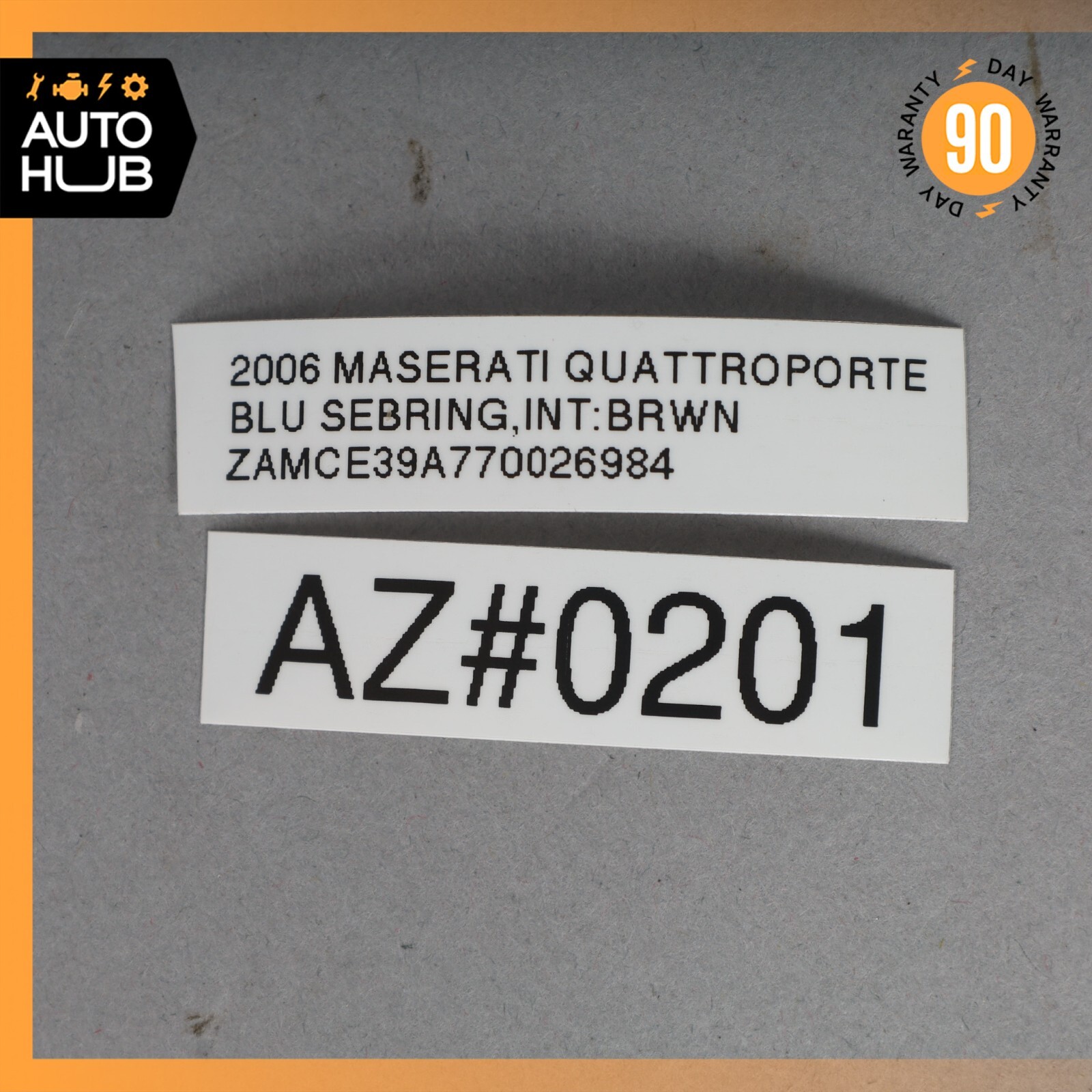 04-13 Maserati Quattroporte M139 Fuel Tank Vapor Emission Reservoir OEM 79k