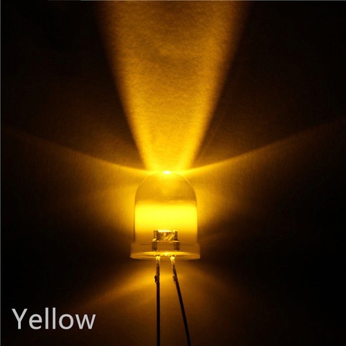 3-10mm LED Diodes Light Round/Straw Hat/Flat/Rectangle/Piranha Clear/DIFFUSED - Picture 46 of 132