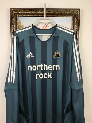 Newcastle Away football shirt 2005 Soccer Jersey Long Sleeve