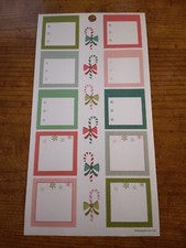 Happy Planner 10 Christmas color Boxes 6 candy cane Stickers MAMBI 273881