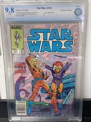 Soldes Star Wars #102 CGC CBCS 9.8 (Marvel 1985) Canadian Price Variant * RARE CPV