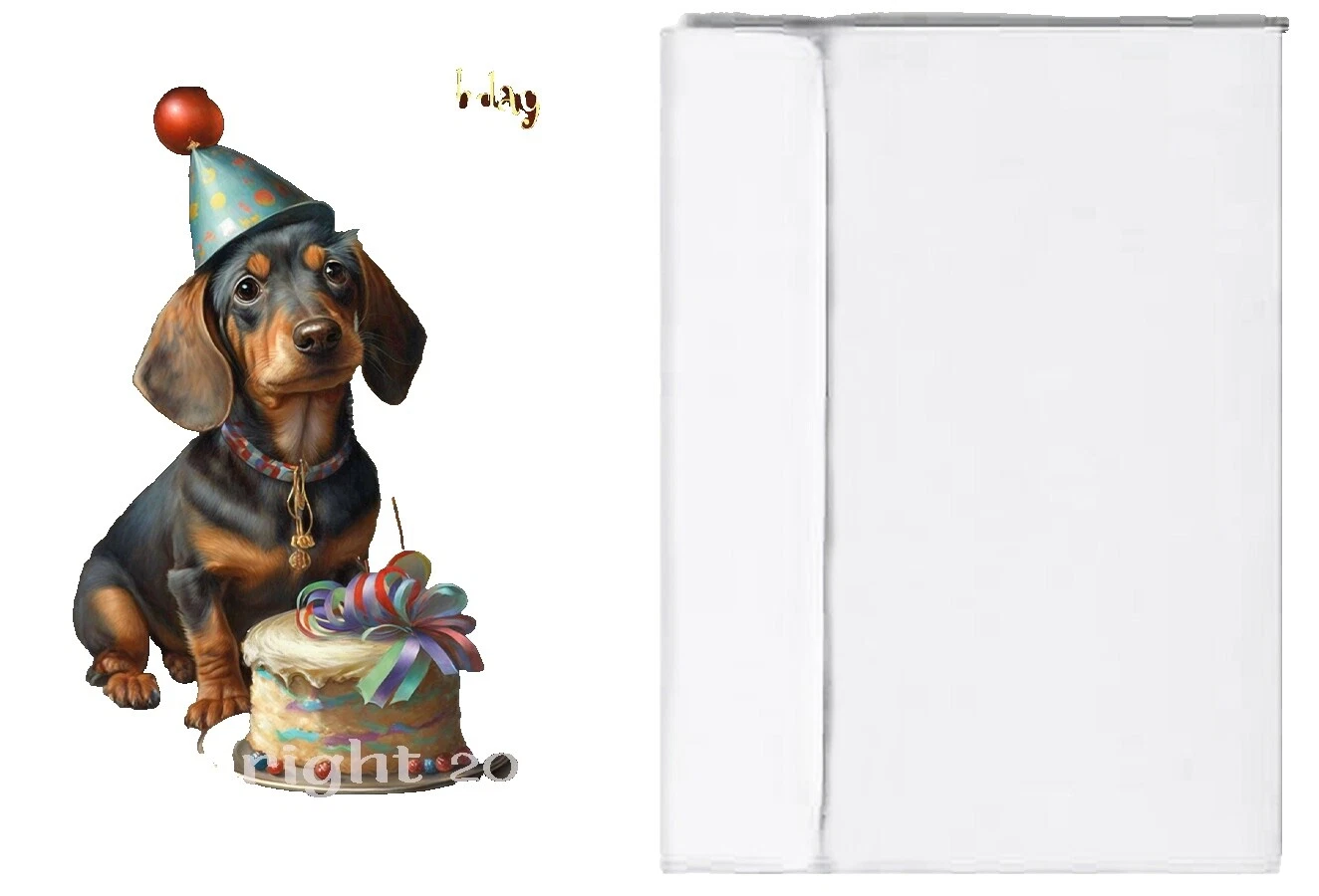 Birthday Greeting Blank Cards