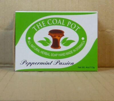 113gr. Peppermint Passion Soap/Seife, VEGAN, all natural, The Coal Pot