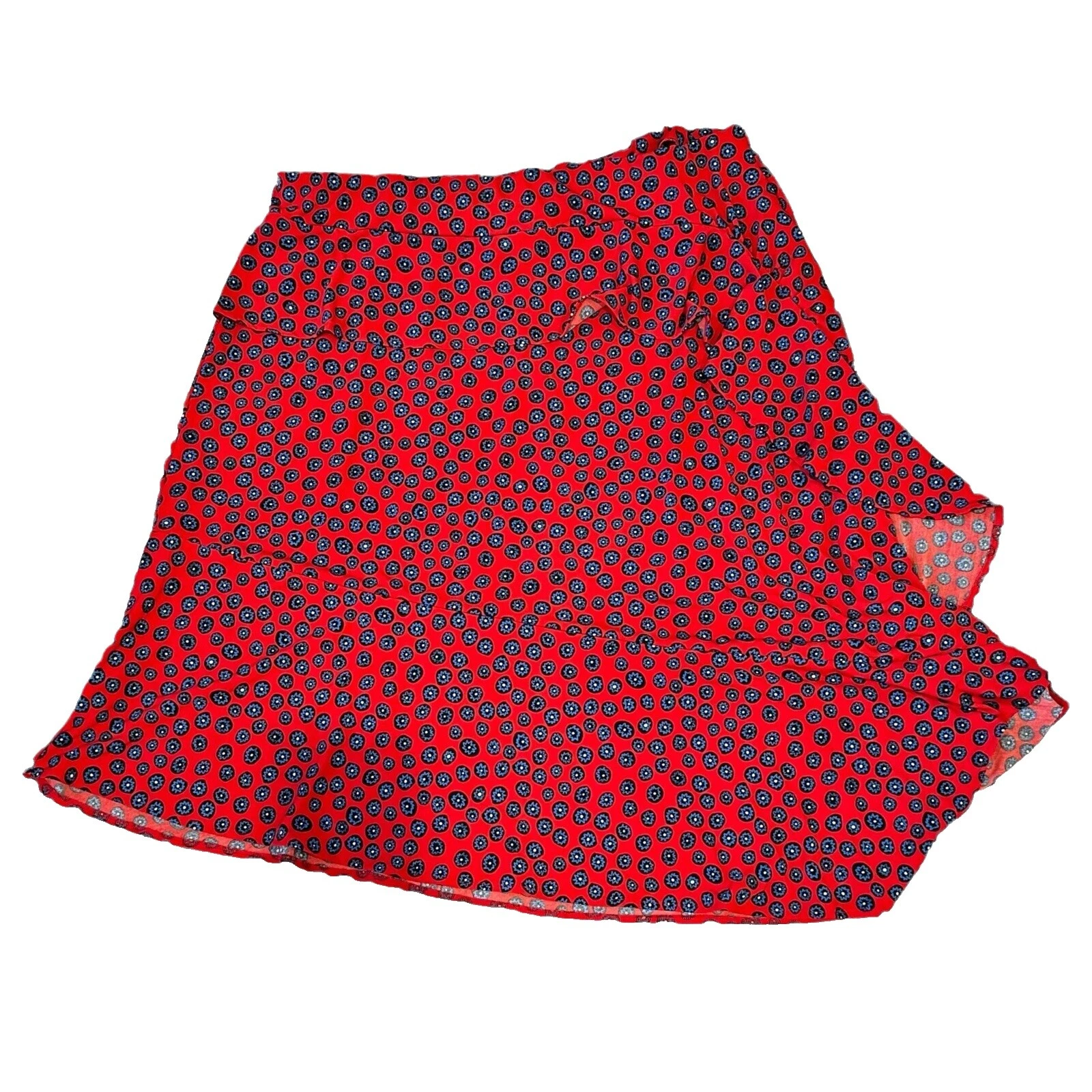 Polka Dot A-Line Plus Size Skirts for Women