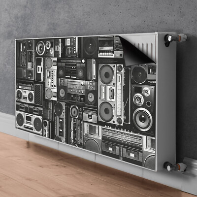 Magnet Heizungsabdeckung Heizkörperverkleidung Schutz Alt Schule Boombox 110x60