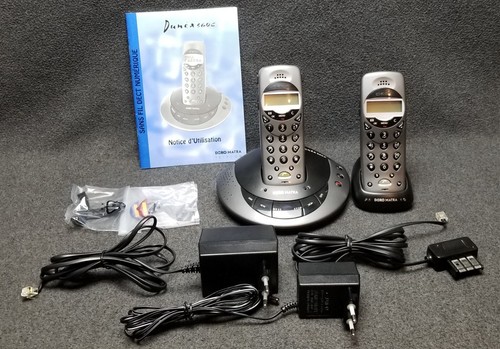 Doro Matra Dunea 362C + 1 Handset - Cordless Phone System (Untested)
