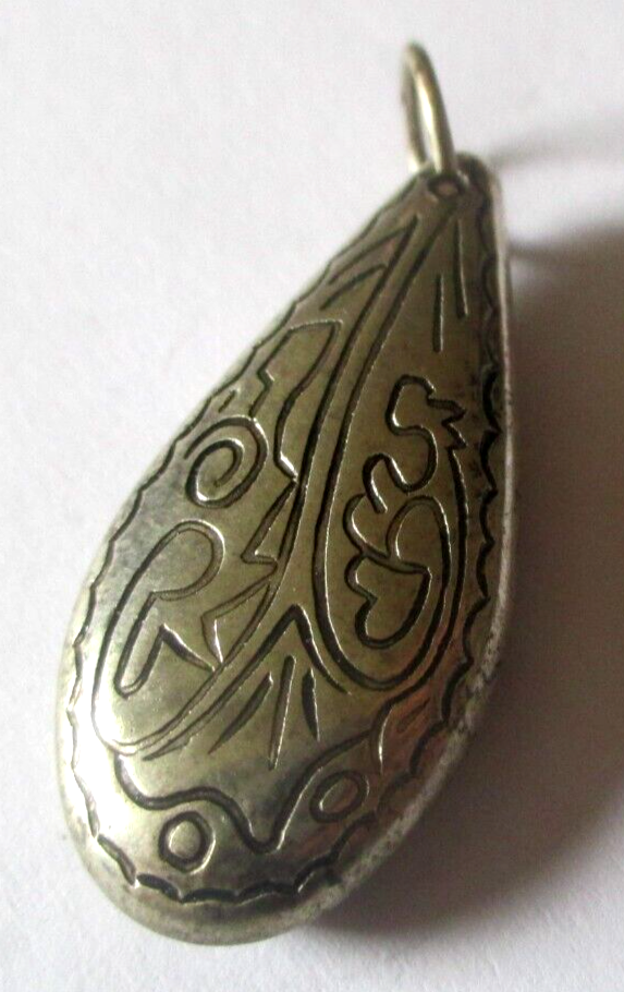 Pendentif Celtique Vintage - Médaillon Ancien Bretagne - État Usé (occasion)