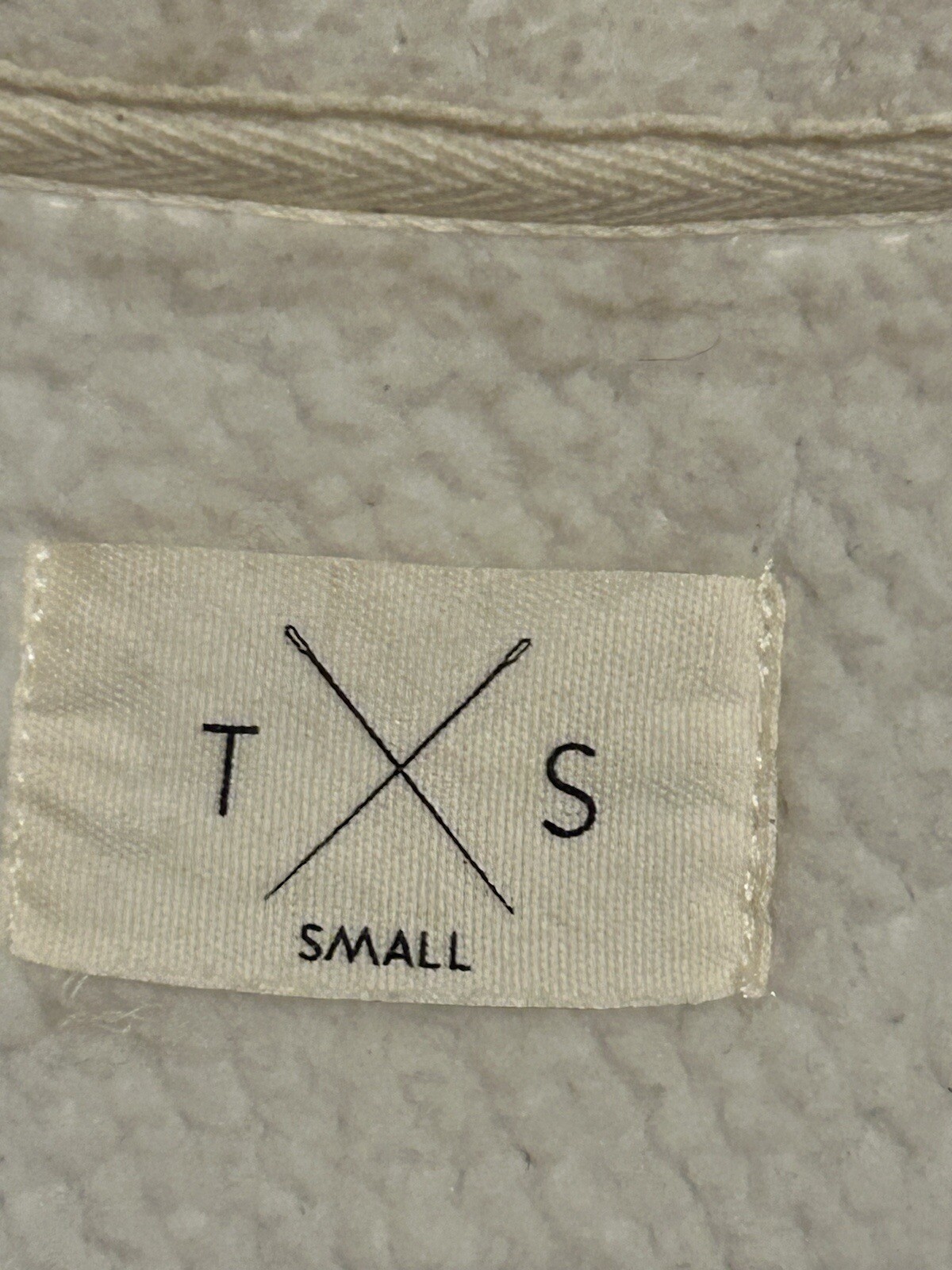 Thread & Supply Pullover 1/4 Snap Sweatshirt Long… - image 2