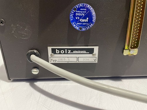 Bolz electronic - EAB 2000 - Linear geregelte Einschub-Netzgeräte 0-1,5 A - Bild 8 von 9