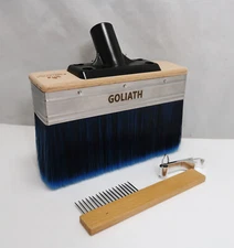 Eversprout Goliath Deck Stain Brush 7 Inch Wood Deck Stain Applicator Premium