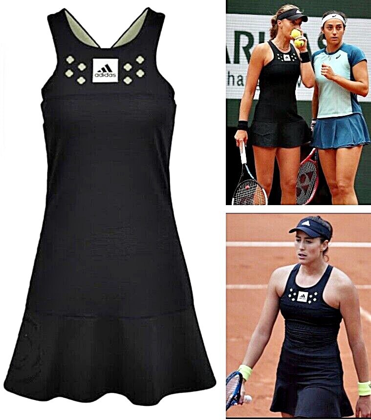 Vestido de tenis Adidas. Originales con pantalones cortos. US 8-10 mediano. PVP £95 Nuevo. Logo