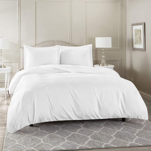 7-Piece Queen Duvet Cover and Bed Sheet Set - Includes Duvet Cover, Flat Sheet,