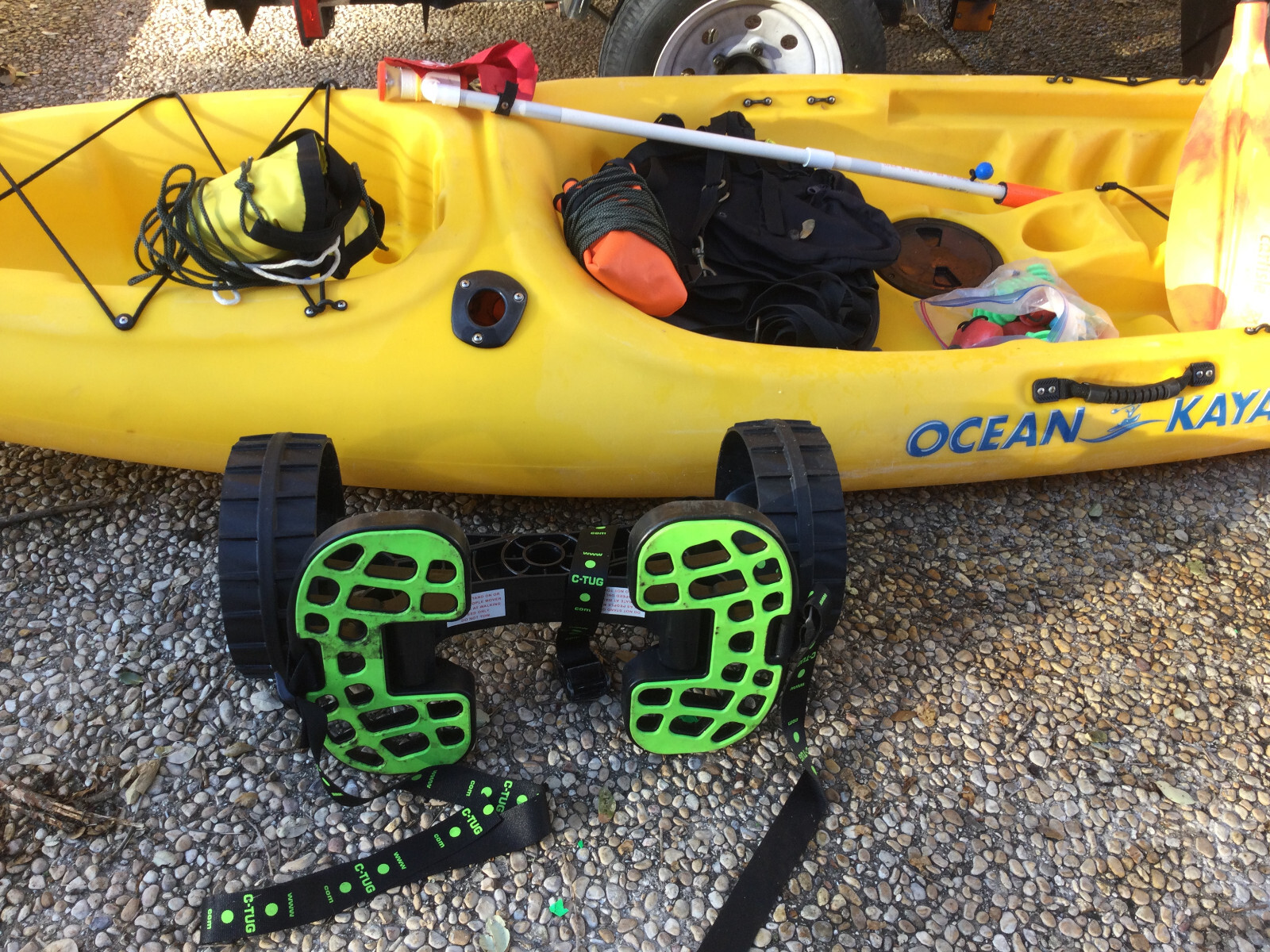 LF Two Ocean Drift 12' Kayaks One Jackson Kraken 15.5' Kayak