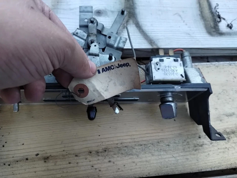 Conjunto de control de aire Amc Hornet 1975 Foto 3 de 4