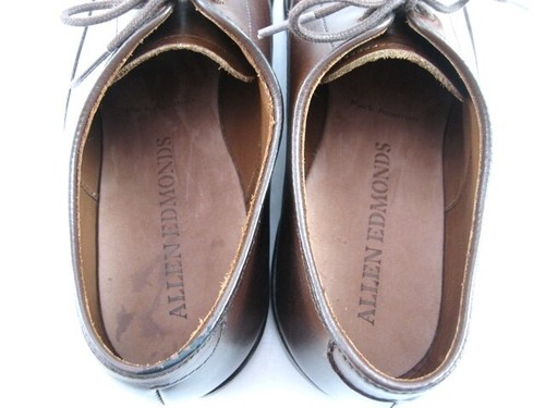 Allen Edmonds "PARK AVENUE" Men's Cap-Toe Oxfords 9.5 E Mahogany WORN ONCE(570N - Picture 11 of 11