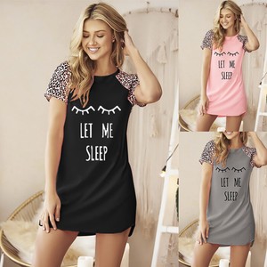 sleeping t shirt dress