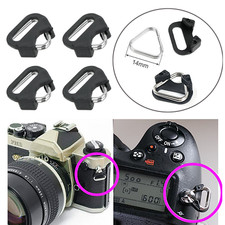 4pcs Triangle Ring Shoulder Strap Adapter Buckle For Nikon Fuji SLR Camera Strap