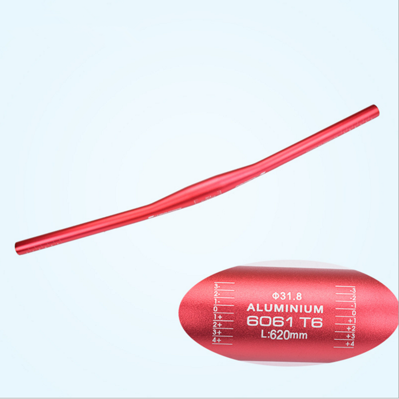 AL Alloy 31.8mm 620mm MTB Bicycle Handlebar Road Bike Riser flat bar