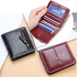 women's slim wallet credit card