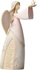 Foundations Enesco Bereavement Angel Figurine, Pale Pink