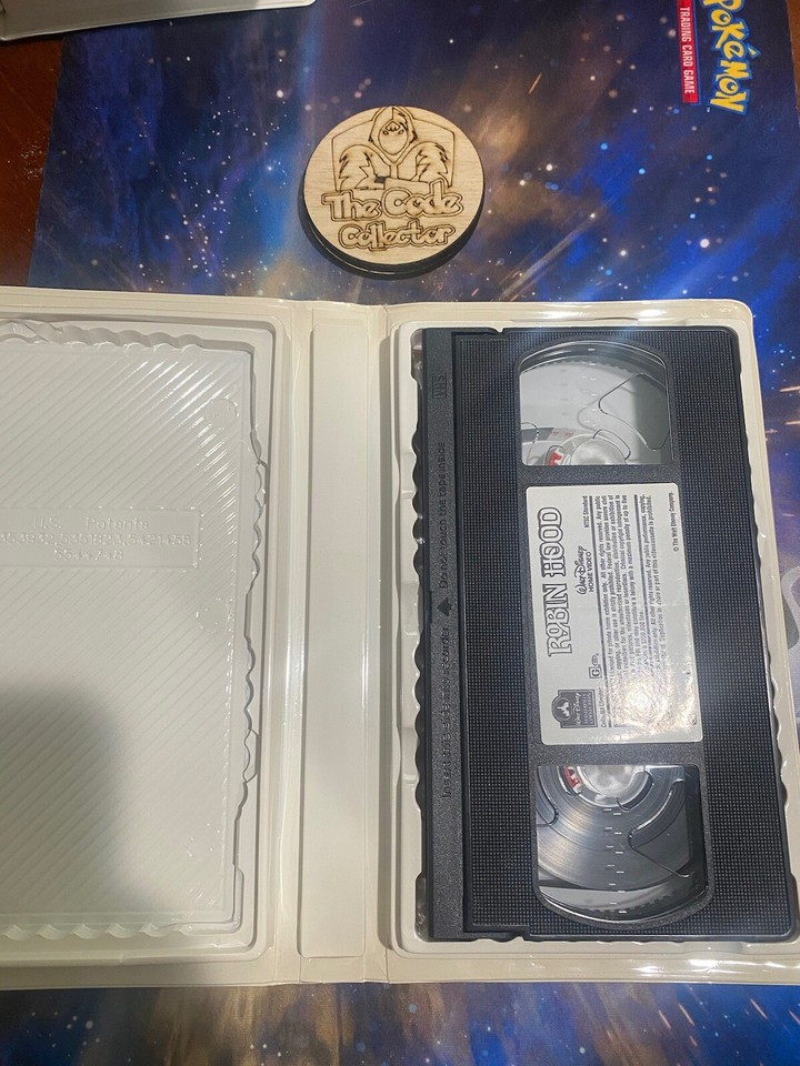 Walt Disney's Robin Hood Masterpiece Collection (VHS Tape) 1994