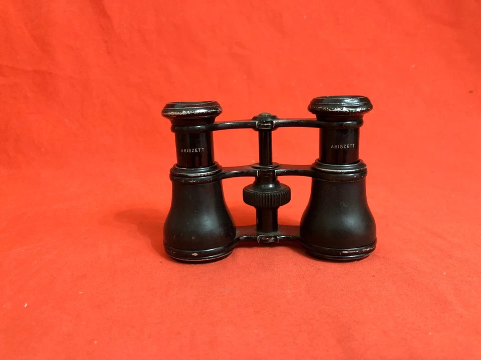 ANTIQUE EMIL BUSCH BINOCULARS E.PETITPIERRE RATHENOW GEGR 1820 BERLIN ABISZETT - Image 3 of 4