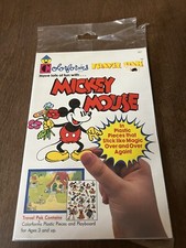 Mickey Mouse Disney Colorforms Travel Pak Sealed Vintage Worn Package 367