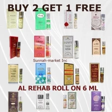 AL-REHAB OIL PERFUME ROLL-ON 6ML / ALCOHOL-FREE(BUY 2 GET 1 FREE)