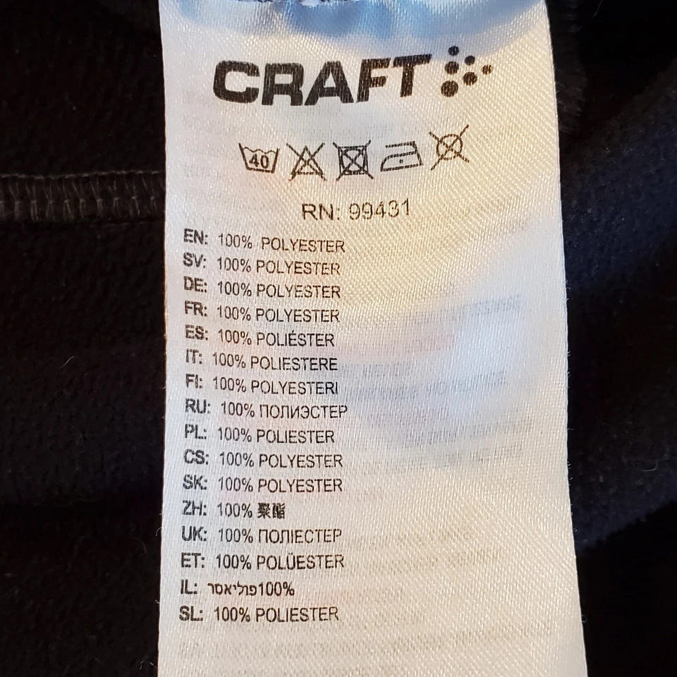 Chaqueta de ciclismo Craft negra para mujer talla mediana (?) Jersey manga larga en muy buen estado Foto 4 de 4