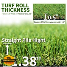 SunVilla 5.5'x6.5' Realistic Indoor/Outdoor Artificial Grass Turf 35.75 Sq Ft