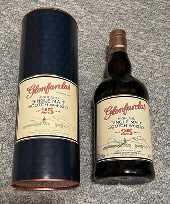 NEU Glenfarclas 25 Jahre Highland Single Malt Scotch Whisky 700ml