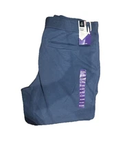 Members Mark Pants Mens XXL Navy Blue Newport Fleece Joggers Sweatpants New